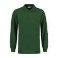 Heren Polo Lange Mouw Santino LEXINGTON Bottle Green